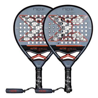 Nox 2-Pack Padel Rackets - AT10 Genius 18K Alum 2025 Agustín Tapia