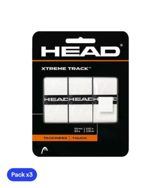 Overgrip Head XtremeTrack Bianco (Pacchetto x3)