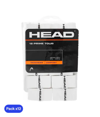 Overgrip Head Prime Tour Bianco (Pacchetto x12)