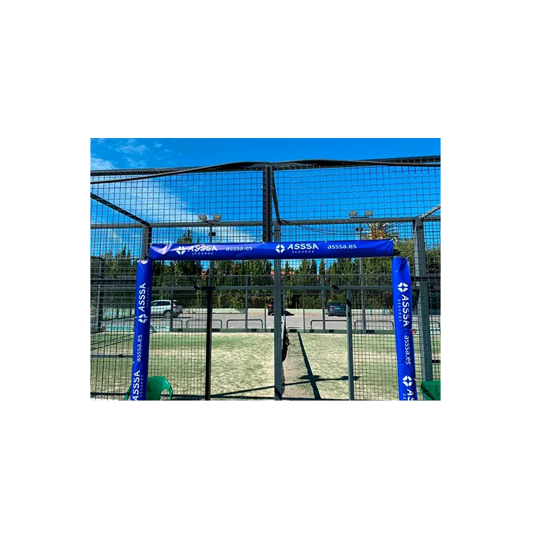 Personalisierter Padel-Court-Eingangsschutz