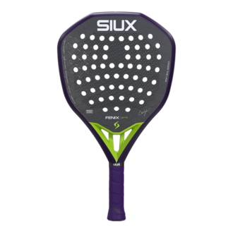 Siux Padel Racket Fenix Pro Glow Purple 2026 Leo Augsburger