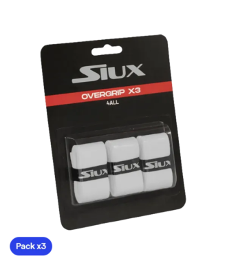 Overgrip Siux Pro Comfort Bianco (Pacchetto x3)