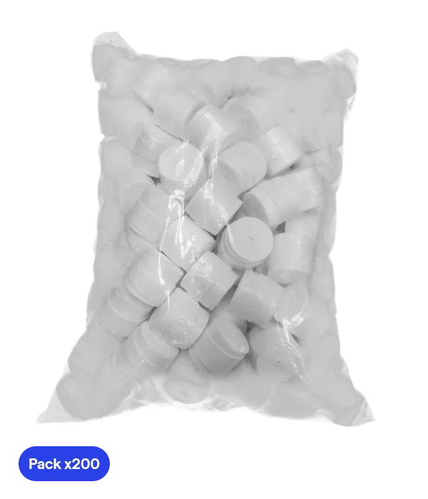 Overgrip Head Padel Pro Bianco perforato (Pacchetto x200)