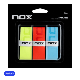 Overgrip Nox Pro Tinta unita 3 colori (Pacchetto x3)