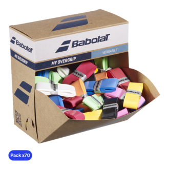 Secchio di Overgrips Babolat My Overgrip Multicolore versatile (x70)