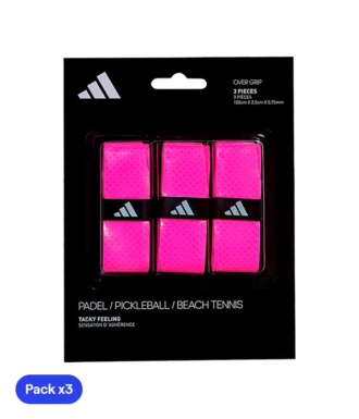 Overgrip Adidas Rosa Forato (Pacchetto x3)