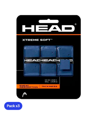 Overgrip Head XtremeSoft Blu (Pacchetto x3)