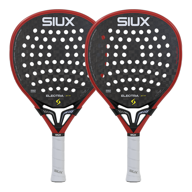 Pack dúo Pala Siux Electra Pro Fire Red 2026